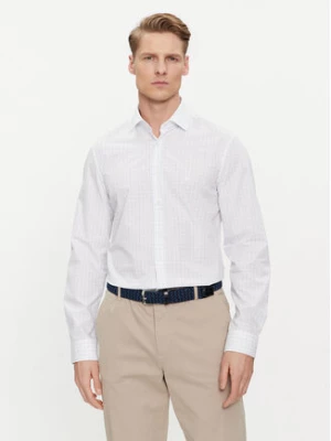 Calvin Klein Koszula K10K112303 Biały Fitted Fit