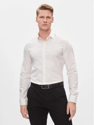 Calvin Klein Koszula K10K112305 Biały Slim Fit
