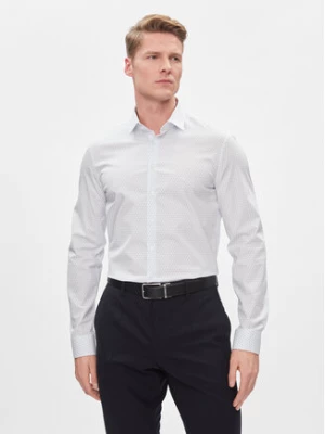 Calvin Klein Koszula K10K112311 Biały Slim Fit