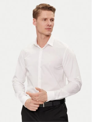 Calvin Klein Koszula K10K112587 Biały Slim Fit