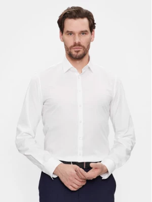 Calvin Klein Koszula K10K112744 Biały Slim Fit
