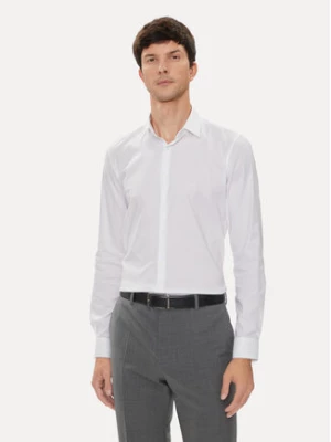 Calvin Klein Koszula K10K113182 Biały Slim Fit