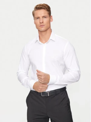 Calvin Klein Koszula K10K113182 Biały Slim Fit