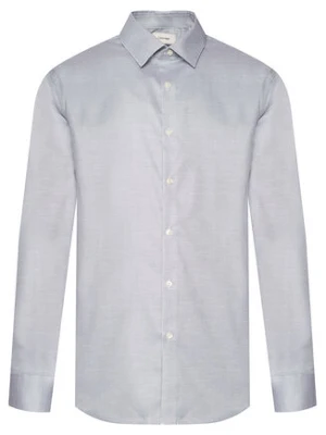 Calvin Klein Koszula LV019EU057 Niebieski Slim Fit