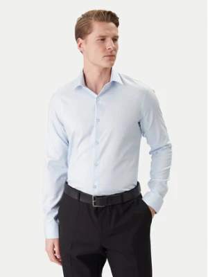 Calvin Klein Koszula LV019EU090 Niebieski Slim Fit