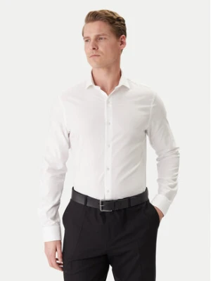 Calvin Klein Koszula LV019EU120 Biały Slim Fit