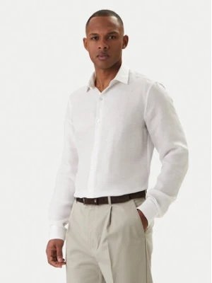 Calvin Klein Koszula LV019EU121 Biały Regular Fit