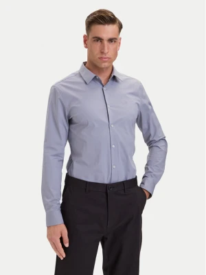 Calvin Klein Koszula LV04LB145G Fioletowy jasny Slim Fit