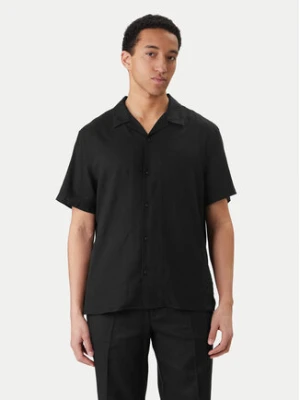Calvin Klein Koszula LV04LF137G Czarny Relaxed Fit