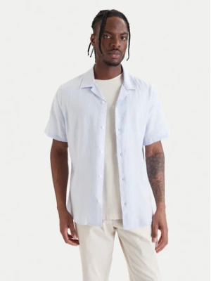 Calvin Klein Koszula LV04LF137G Fioletowy Relaxed Fit