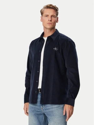 Calvin Klein Koszula LV04LH113G Szary Regular Fit