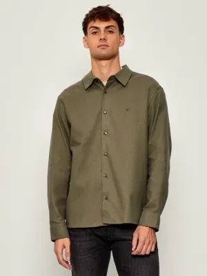 Calvin Klein Koszula MELANGE | Regular Fit