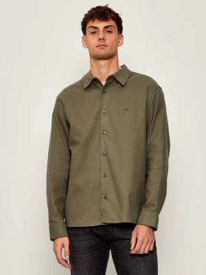 Calvin Klein Koszula MELANGE | Regular Fit