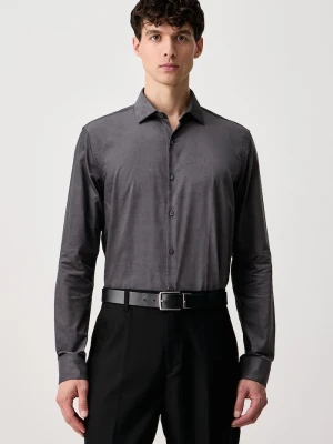 Calvin Klein koszula męska sztruksowa szary