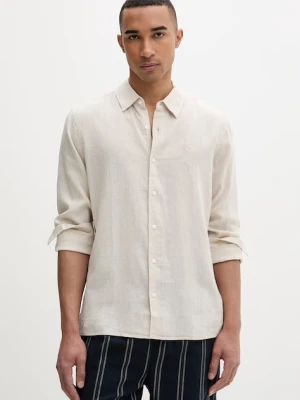 Calvin Klein koszula męska z lnem