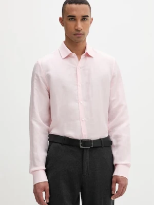 Calvin Klein koszula męska z lnem