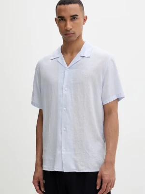 Calvin Klein koszula męska z lnem