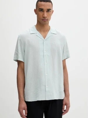 Calvin Klein koszula męska z lnem