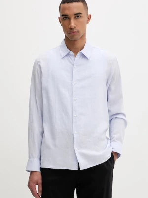 Calvin Klein koszula męska z lnem