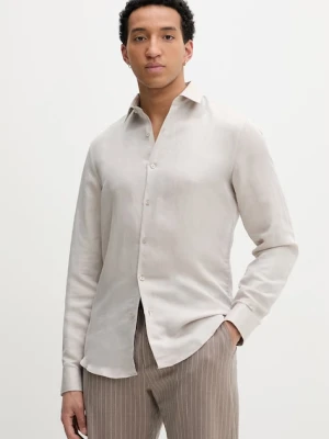 Calvin Klein koszula męska z lnu