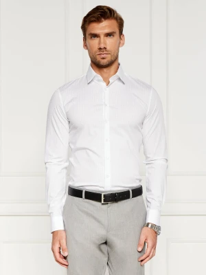 Calvin Klein Koszula POPLIN | Slim Fit biały