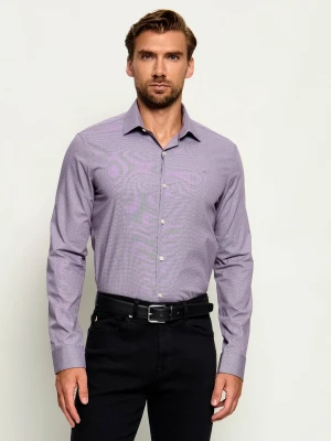 Calvin Klein Koszula | Slim Fit fioletowy
