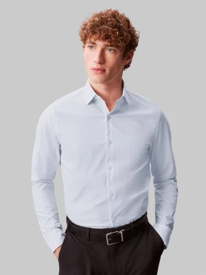 Calvin Klein Koszula | Slim Fit | stretch błękitny