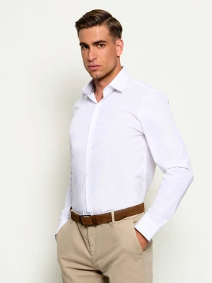 Calvin Klein Koszula | Slim Fit | stretch biały