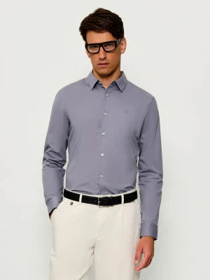 Calvin Klein Koszula | Slim Fit | stretch szary