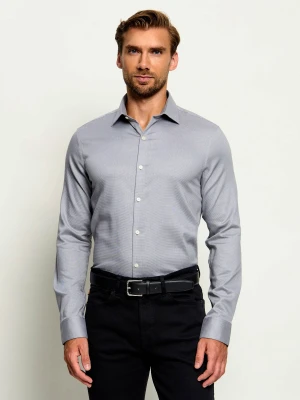 Calvin Klein Koszula | Slim Fit | stretch szary