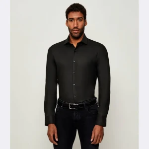Calvin Klein Koszula | Slim Fit | z dodatkiem wełny