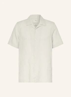 Calvin Klein Koszula Z Klapami Regular Fit Z Dodatkiem Lnu gruen