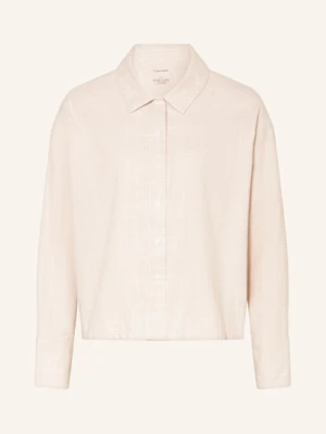 Calvin Klein Koszulka Od Piżamy Flannel Sleep Z Flaneli beige