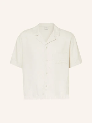 Calvin Klein Koszulka Od Piżamy Linen Blend Z Lnem weiss