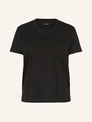 Calvin Klein Koszulka Od Piżamy Pure Cotton schwarz