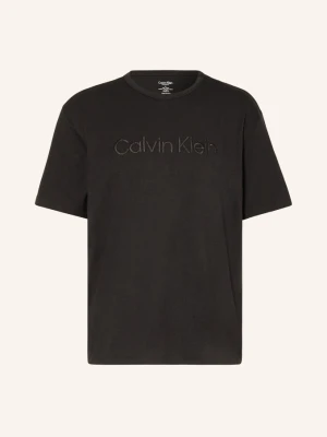 Calvin Klein Koszulka Od Piżamy Pure Cotton schwarz CZARNY