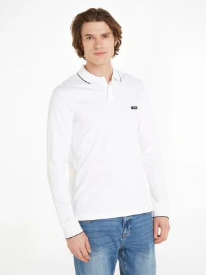 Calvin Klein Koszulka polo w kolorze białym rozmiar: M