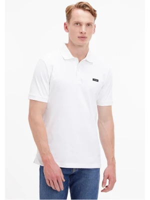Calvin Klein Koszulka polo w kolorze białym rozmiar: M