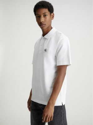 Calvin Klein Koszulka polo w kolorze białym rozmiar: L