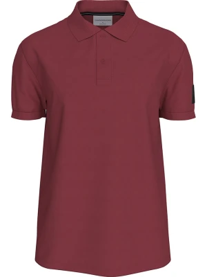 Calvin Klein Koszulka polo w kolorze bordowym rozmiar: L