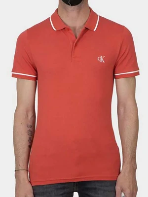 Calvin Klein Koszulka polo w kolorze czerwonym rozmiar: L