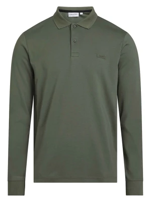 Calvin Klein Koszulka polo w kolorze khaki rozmiar: L