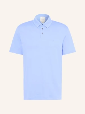 Calvin Klein Koszulka Polo Z Dżerseju Classic Fit blau