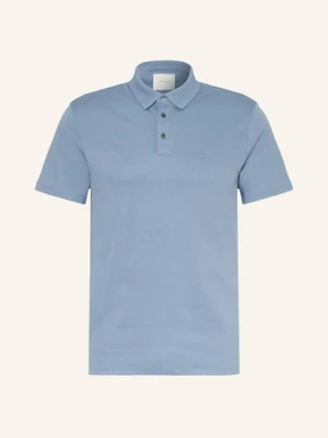 Calvin Klein Koszulka Polo Z Dżerseju Classic Fit blau