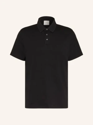 Calvin Klein Koszulka Polo Z Dżerseju Classic Fit schwarz