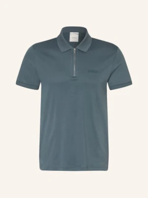 Calvin Klein Koszulka Polo Z Dżerseju, Krój Slim Fit grau