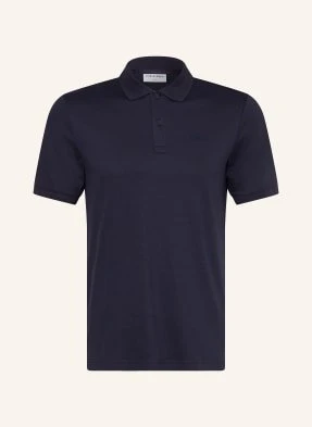 Calvin Klein Koszulka Polo Z Dżerseju Slim Fit blau