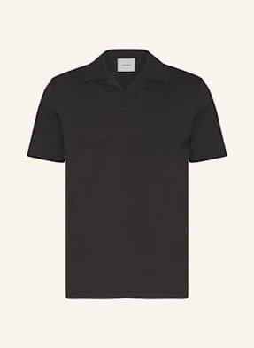 Calvin Klein Koszulka Polo Z Dżerseju Slim Fit schwarz