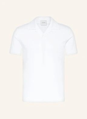 Calvin Klein Koszulka Polo Z Dżerseju Slim Fit weiss