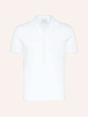 Calvin Klein Koszulka Polo Z Dżerseju Slim Fit weiss